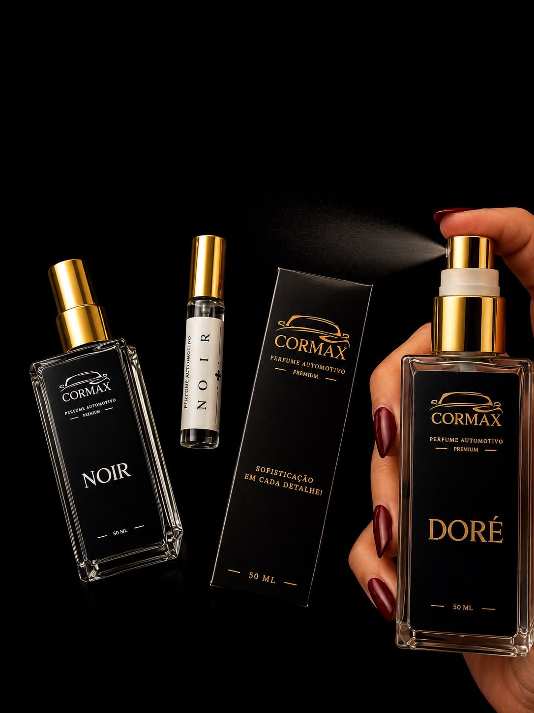 Perfume no veículo