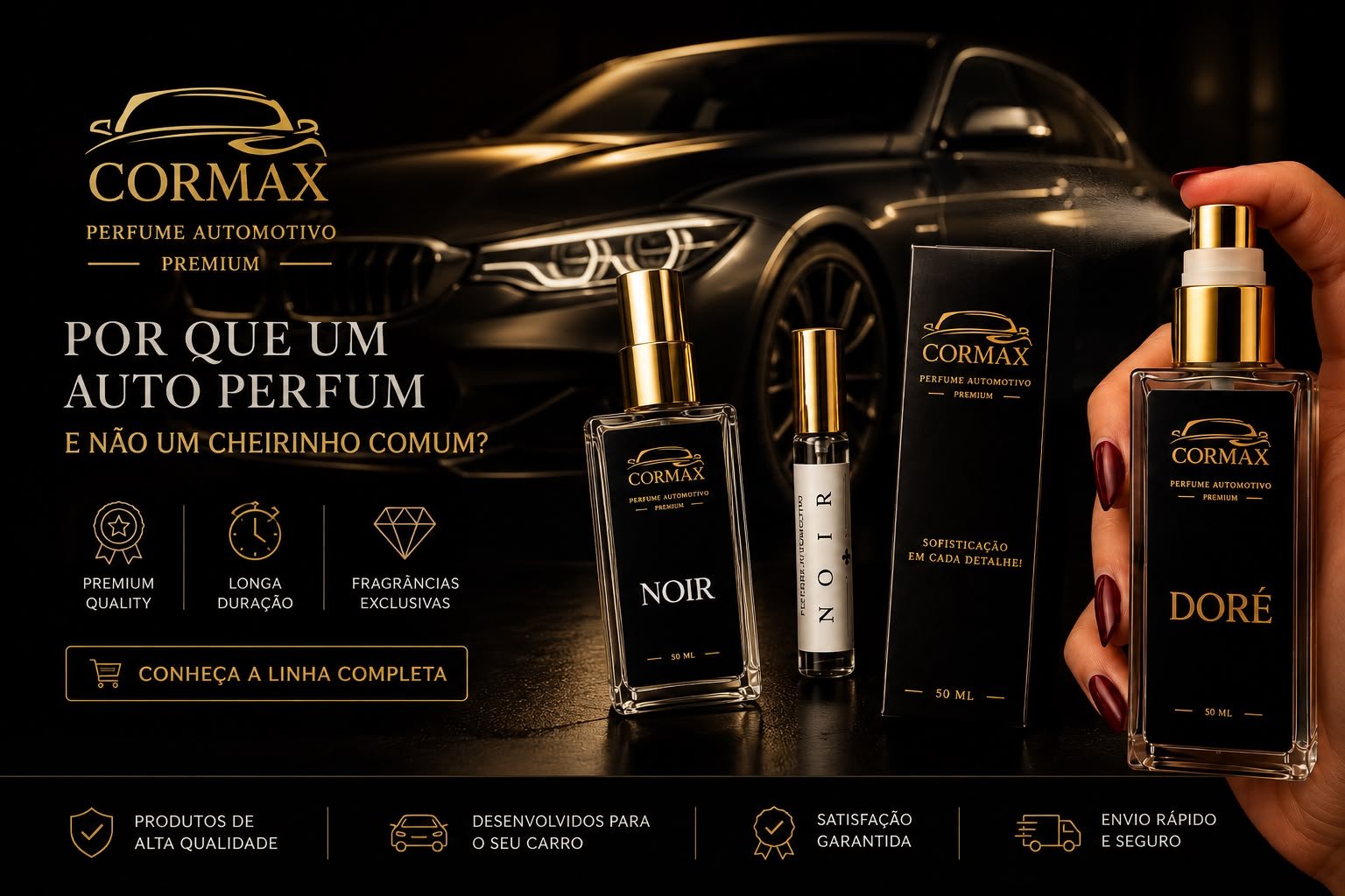 Perfume Automotivo CorMax